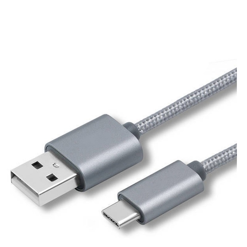 Купить type-C USB кабель 1м, серый