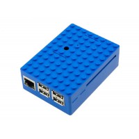 Корпус для Raspberry Pi 3 Multicomp Pi-Blox синий