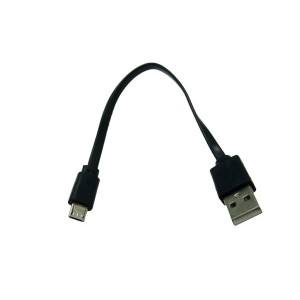 Переходник штекер microUSB-штекер USB 15см