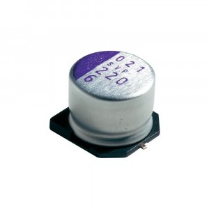 Электролитический полимерный конденсатор SMD 150мкФ 20В, 10*12.7мм (EVS151M20RF13) HITANO