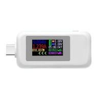 USB Тестер KWS-1902C Type-C Белый