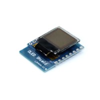 WeMos D1 mini OLED 0.66" shield синий