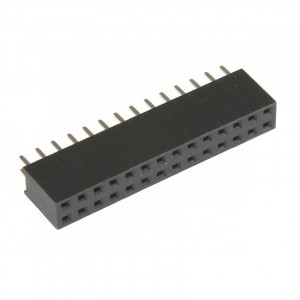 Гнездо на плату PBD-28 (DS-1023 - 2x14), прямое черное