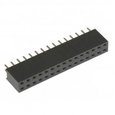 Гнездо на плату PBD-30 (DS-1023 - 2x15), прямое черное
