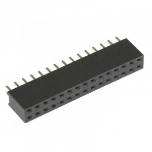 Гнездо на плату PBD-30 (DS-1023 - 2x15), прямое черное