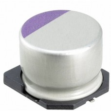 Электролитический полимерный конденсатор SMD 100мкФ 20В, 8*12мм (EVS101M20RD12) HITANO