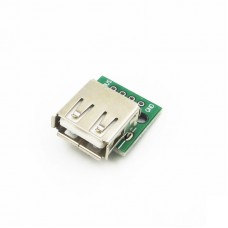 USB 2.0 type A гнездо плата-переходник (Breakout)