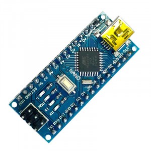 Контроллер Arduino Nano ATmega168, распаянный