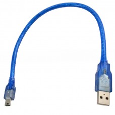 Дата кабель mini USB - USB-A экранированный