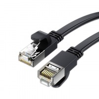 Патч-корд, RJ45 Cat.7 FTP, плоский, 1 метр