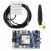 Плата расширения GSM/GPRS + GPS + Bluetooth Shield SIM808 (с антеннами)