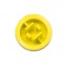 Колпачок для тактовой кнопки 12х12, желтый