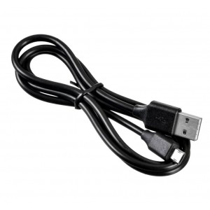 Micro USB кабель 50см, черный