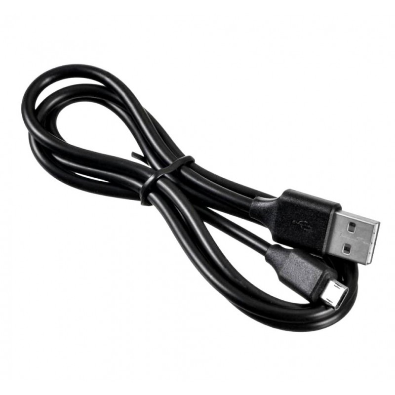 Micro USB кабель 30см, черный /  в RoboShop
