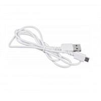 Micro USB дата кабель 1 м, белый