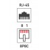 Rexant Проходной адаптер, RJ-45 (8P-8C), UTP неэкранированный, категория 5e, (гнездо-гнездо)
