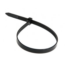 Хомут-стяжка кабельная нейлоновая REXANT 450 x7,6мм, черная, упаковка 100 шт.