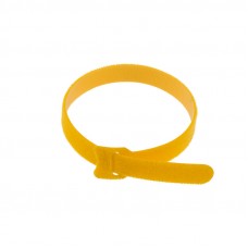 Хомут–липучка многоразовый 230х13 мм, желтый (упак. 12 шт.) REXANT