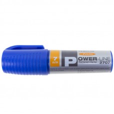 Маркер перманентный промышленный Line Plus «PER-2707» 7 мм, синий, скошенный
