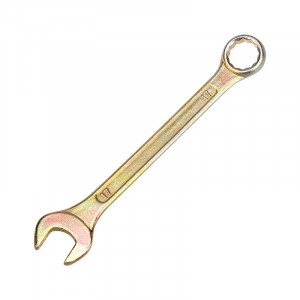 Ключ комбинированный REXANT 17 мм, желтый цинк 