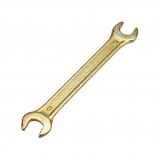 Ключ рожковый REXANT 8х9 мм, желтый цинк 