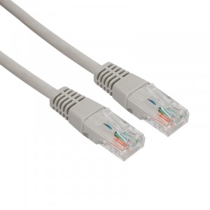 REXANT Патч-корд U/UTP, категория 5e, RJ45-RJ45, неэкранированный, LSZH серый, 0,5 м