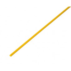 Термоусаживаемая трубка REXANT 3,0/1,5 мм, желтая, упаковка 50 шт. по 1 м
