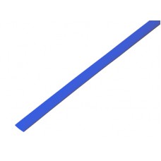 Термоусаживаемая трубка REXANT 6,0/3,0 мм, синяя, упаковка 50 шт. по 1 м