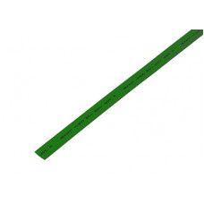 Термоусаживаемая трубка REXANT 8,0/4,0 мм, зеленая, упаковка 50 шт. по 1 м