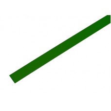 Термоусаживаемая трубка REXANT 9,0/4,5 мм, зеленая, упаковка 50 шт. по 1 м