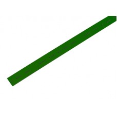 Термоусаживаемая трубка REXANT 10,0/5,0 мм, зеленая, упаковка 50 шт. по 1 м