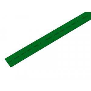 Термоусаживаемая трубка REXANT 15,0/7,5 мм, зеленая, упаковка 50 шт. по 1 м