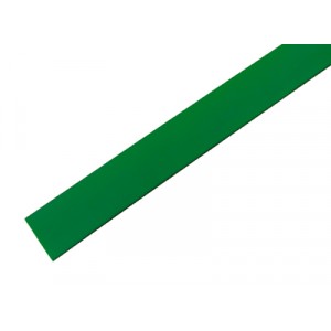 Термоусаживаемая трубка REXANT 19,0/9,5 мм, зеленая, упаковка 10 шт. по 1 м