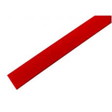 Термоусаживаемая трубка REXANT 19,0/9,5 мм, красная, упаковка 10 шт. по 1 м