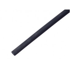 Термоусаживаемая трубка клеевая REXANT 18,0/6,0 мм, черная, упаковка 10 шт. по 1 м