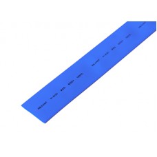 Термоусаживаемая трубка REXANT 25,0/12,5 мм, синяя, упаковка 10 шт. по 1 м