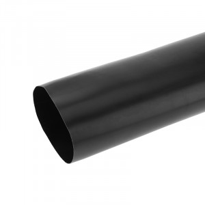 Термоусаживаемая трубка клеевая REXANT 89,0/17,0 мм, (6:1) черная, упаковка 1 м
