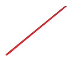Термоусаживаемая трубка REXANT 3,0/1,5 мм, красная (бухта 200 м)