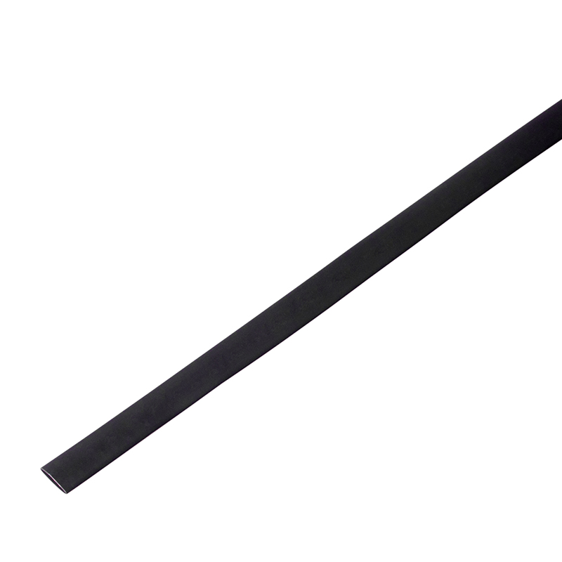 Термоусадочная трубка 10/5,0 мм, черная, упаковка 50 шт. по 1 м .